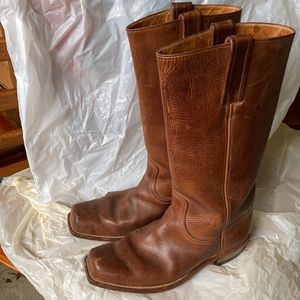 Vintage Frye Square Toe Boot
